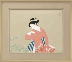 上村松園　初秋　 彩美版